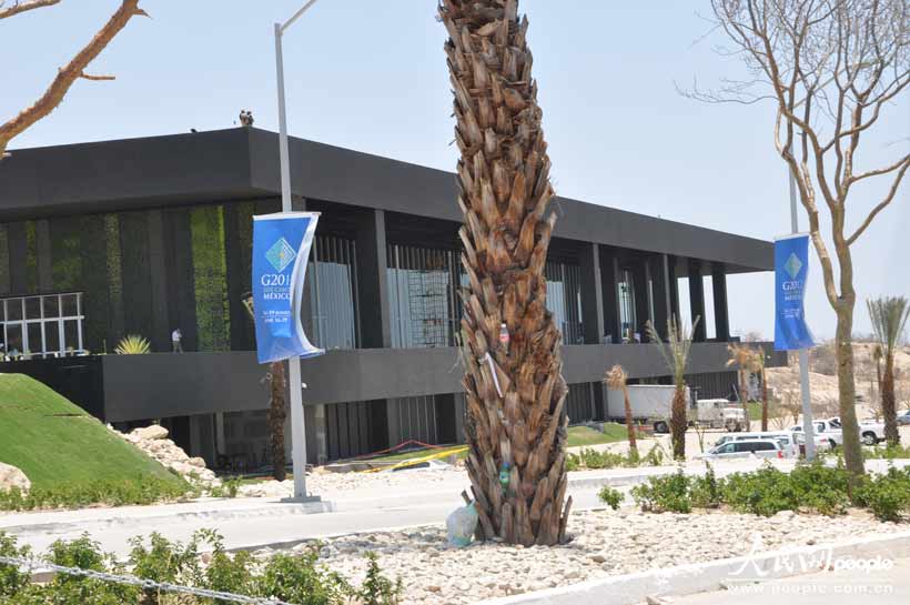 墨西哥警方嚴防死守保G20安全