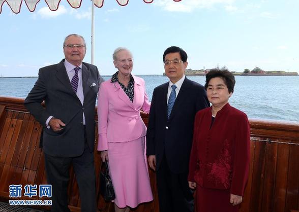 胡錦濤在丹麥首都考察參觀綠色發展