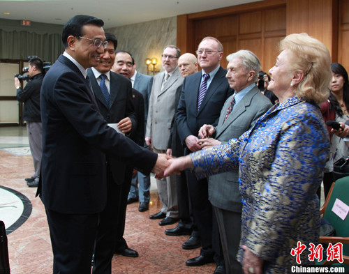 李克強與中俄友好人士會面：兩國相交貴在民相親