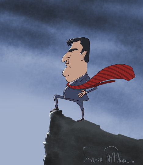 Mikheil Saakashvili 俄新社