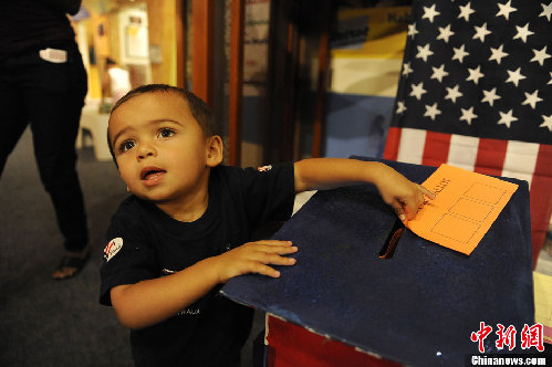 美國總統大選全國投票拉開帷幕