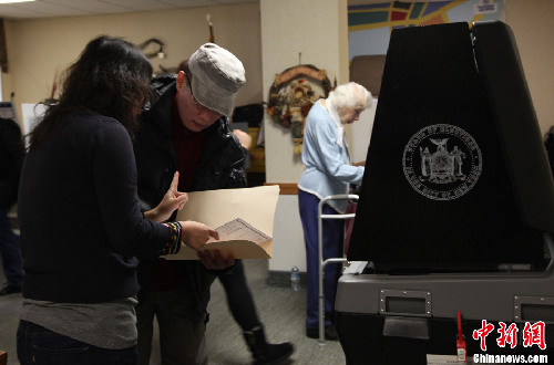 美國總統大選全國投票拉開帷幕