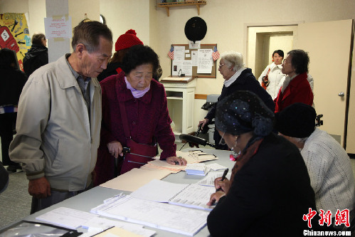 美國總統大選全國投票拉開帷幕