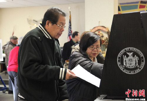 美國總統大選全國投票拉開帷幕