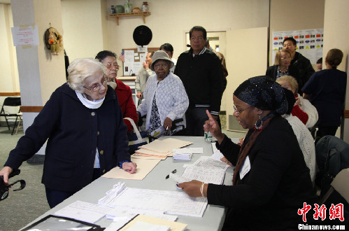 美國總統大選全國投票拉開帷幕