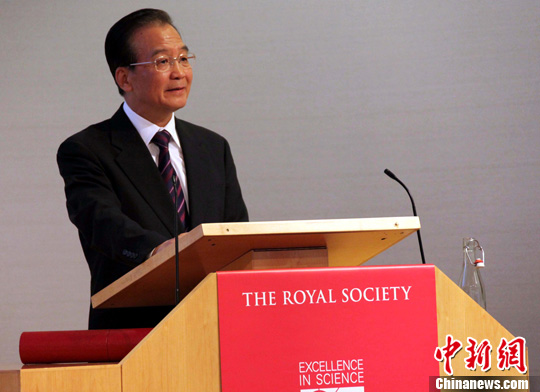 外媒:溫家寶為歐帶來