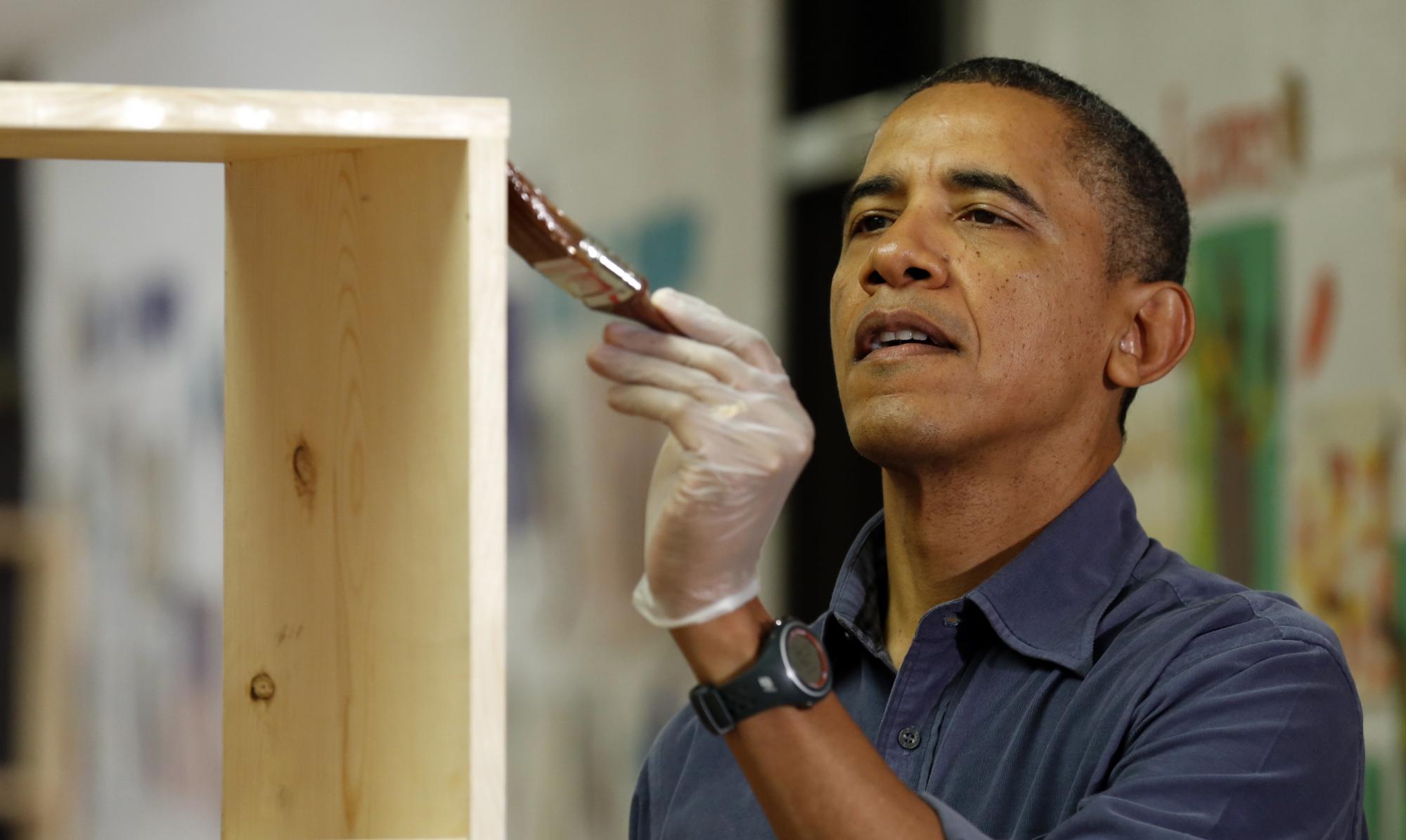 奧巴馬就職典禮在即規(guī)模縮水 做義工紀(jì)念馬丁•路德•金