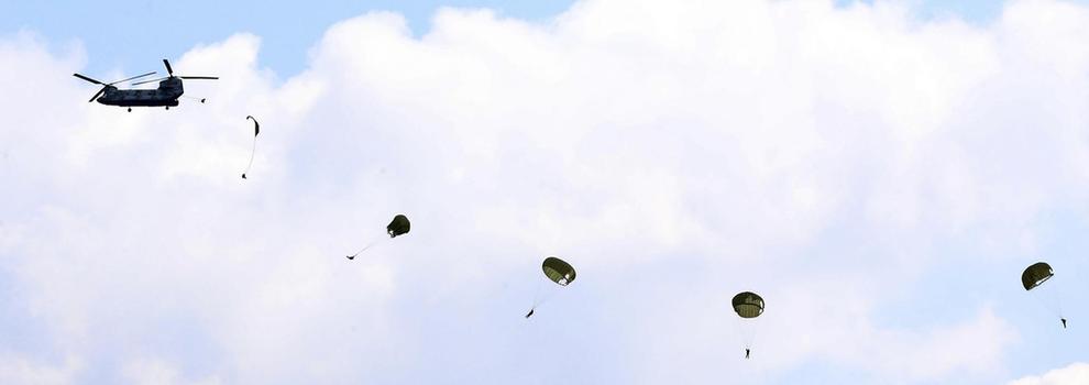 韓國特種部隊舉行軍事演習