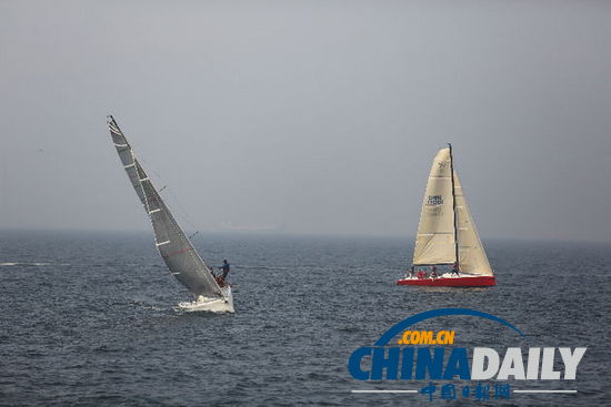 東港4艘惹眼帆船是迎達沃斯的(圖)