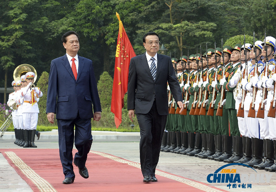 李克強訪問文萊、泰國、越南三國精彩圖片集錦