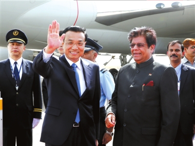 李克強訪印：我代表13億人民問候12億人民