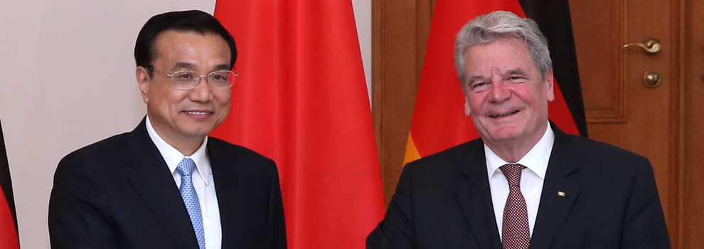 李克強會見德國總統(tǒng)高克