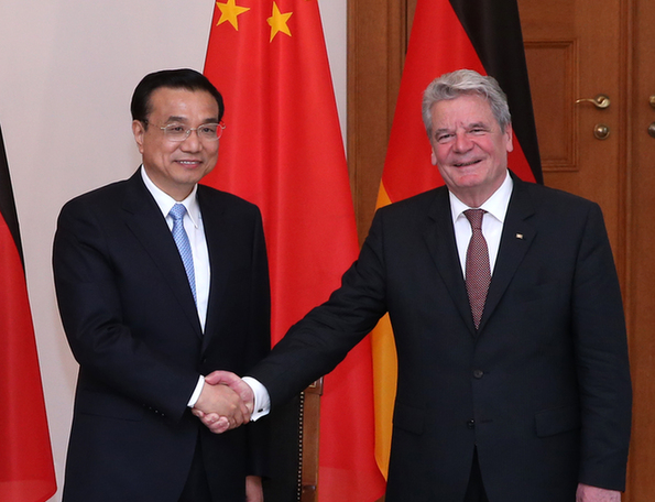 李克強會見德國總統高克