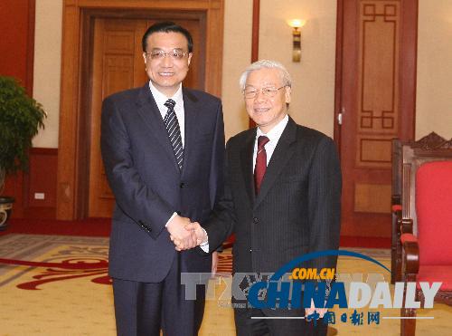 人民報：李克強訪問鞏固中越友好關系
