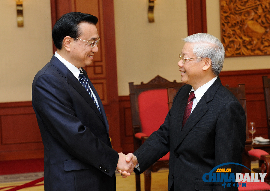 李克強訪問文萊、泰國、越南三國精彩圖片集錦