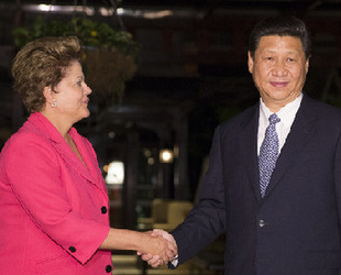 習近平會見巴西總統