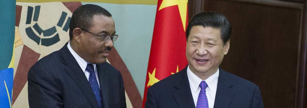 習近平會見埃塞俄比亞總理海爾馬里亞姆