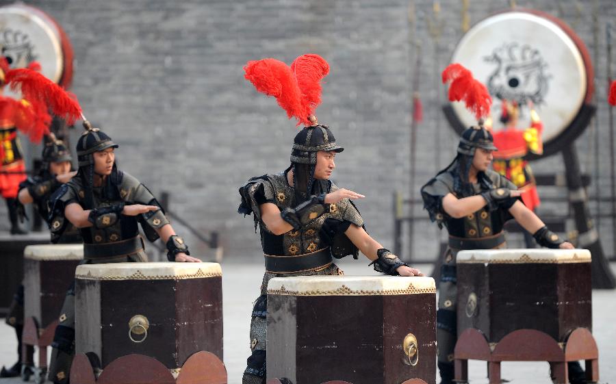 西安“武士文化系列展演”：跨越時(shí)空的城墻武士