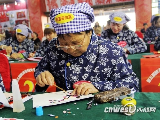陜西開通“三秦女紅”網站 足不出戶賣手工藝品