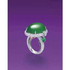 翡翠盤點:款式多樣,ANNA HU 戒指創多項紀錄