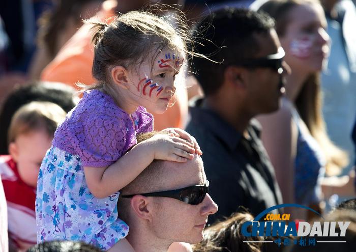 游行狂歡煙花！美國各地國慶活動(dòng)集錦（組圖）