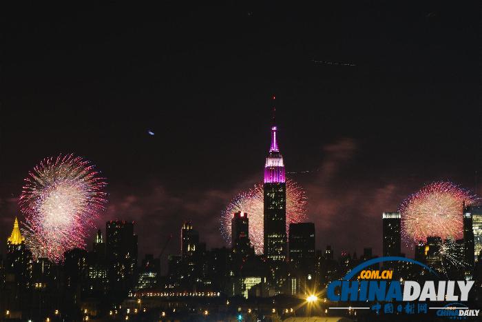 游行狂歡煙花！美國各地國慶活動集錦（組圖）