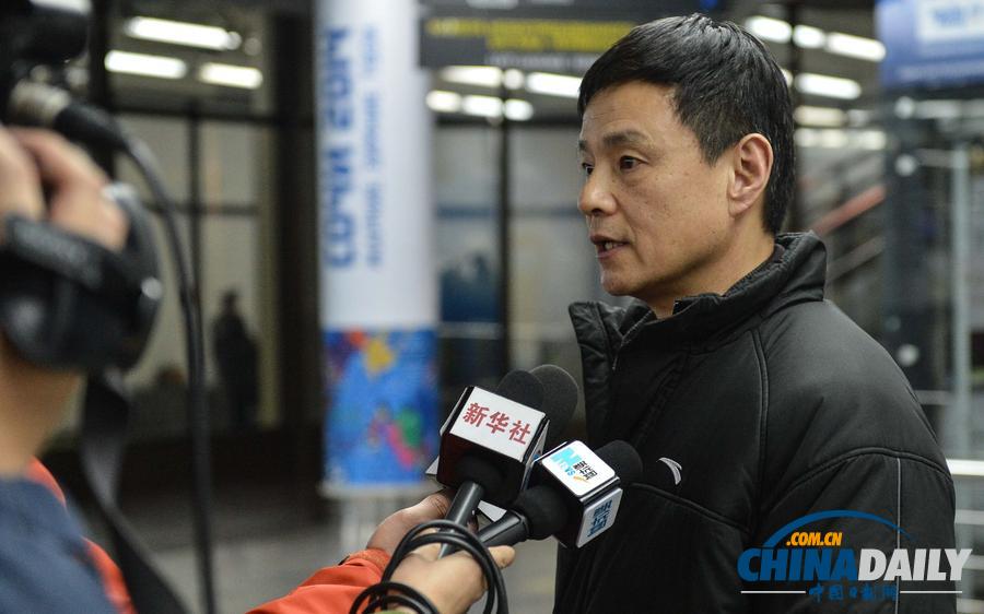 中國體育代表團團部一行17人飛抵索契