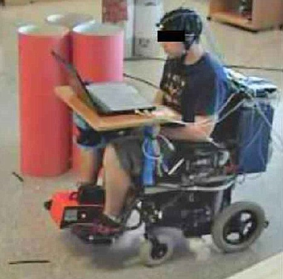 西班牙科學家發明“思動椅” 助高位癱瘓病人自由行動