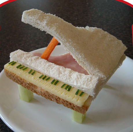 如何做飯孩子才愛吃？英一父親創異型三明治成名人