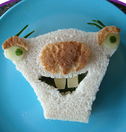 如何做飯孩子才愛吃？英一父親創異型三明治成名人