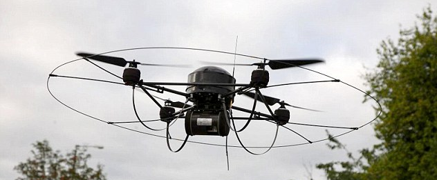 無人飛行技術大顯身手 英警方用“飛鍋”抓偷車賊