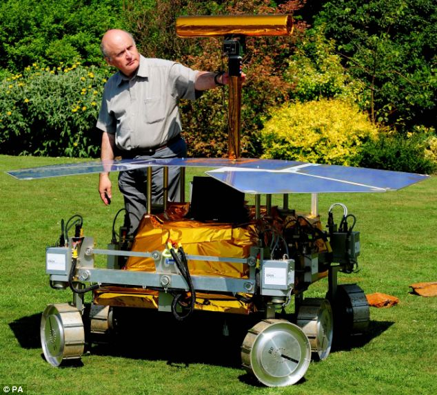 英國展示火星漫游車 2018年進軍紅色星球