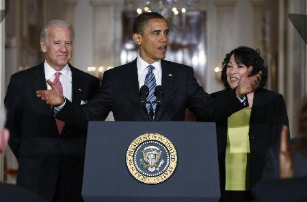 奧巴馬正式提名拉美裔大法官 稱其更有經驗（圖）