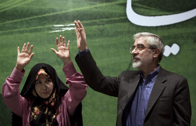 “伊朗米歇爾”助夫競選總統 開德黑蘭政治先河表現搶眼