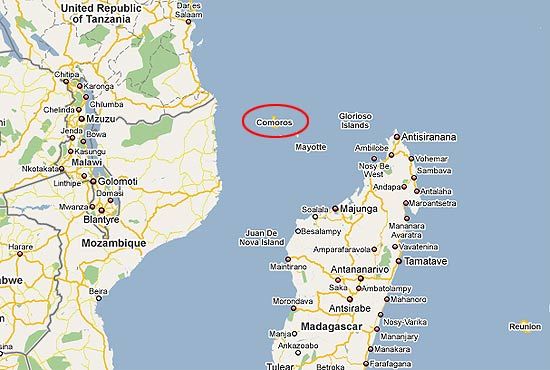 科摩羅海域發現失事也門客機殘骸 可能無一生還