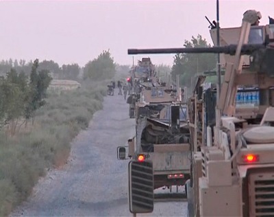 駐阿美軍展開大規模軍事行動 奧巴馬新戰略出臺后尚屬首次