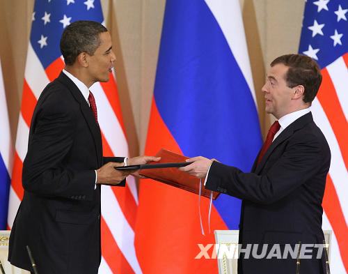 俄美同意進一步削減進攻性戰(zhàn)略武器