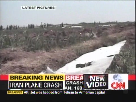 伊朗載有168人客機墜毀(圖)
