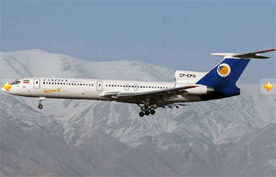 伊朗墜毀客機(jī)機(jī)型:圖-154M(圖集)