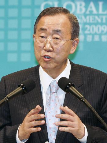 潘基文呼吁盡快行動 遏制全球變暖加劇