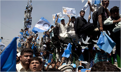 阿富汗大選白熱化 與塔利班和談成為當(dāng)務(wù)之急