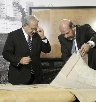 德向以色列移交奧斯威辛設計圖 內塔尼亞胡出席儀式