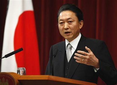 鳩山發表新年致辭 希望日美關系“更平等”