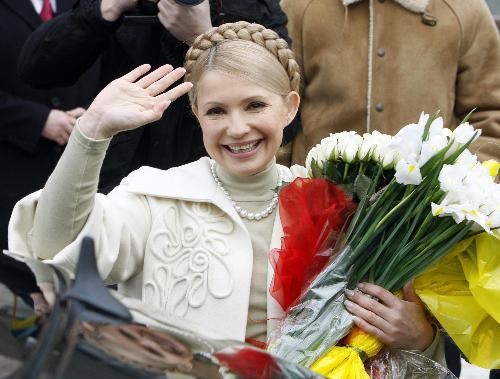 烏克蘭舉行總統(tǒng)選舉第二輪投票（圖）