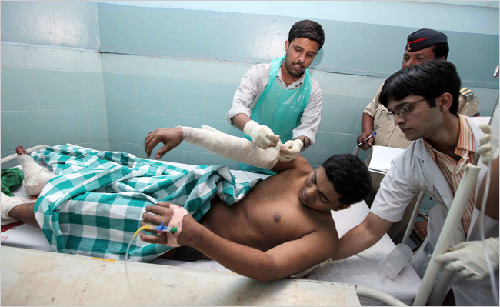 印度面包店發生劇烈爆炸 9死57傷包括臺胞