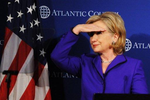 美國務卿希拉里會晤阿聯酋外長 討論中東局勢