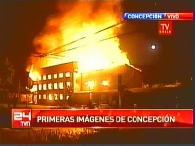 智利南部發生8.8級特大地震 已造成214人死亡