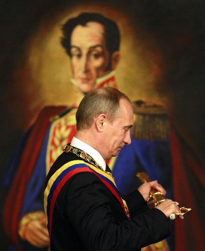 普京首訪委內瑞拉 簽大量協議包括援建衛星發射場