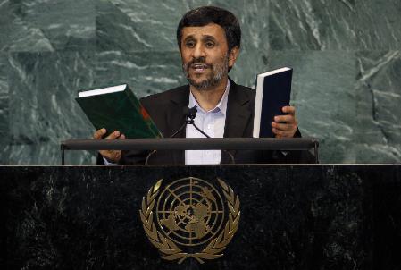 內賈德稱美國策劃9·11 奧巴馬期待巴一年內建國