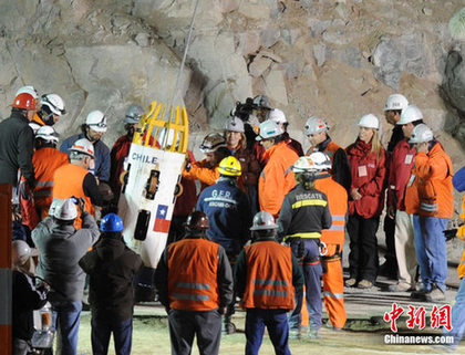 智利礦工救援進入尾聲 多種因素創救援奇跡(圖)